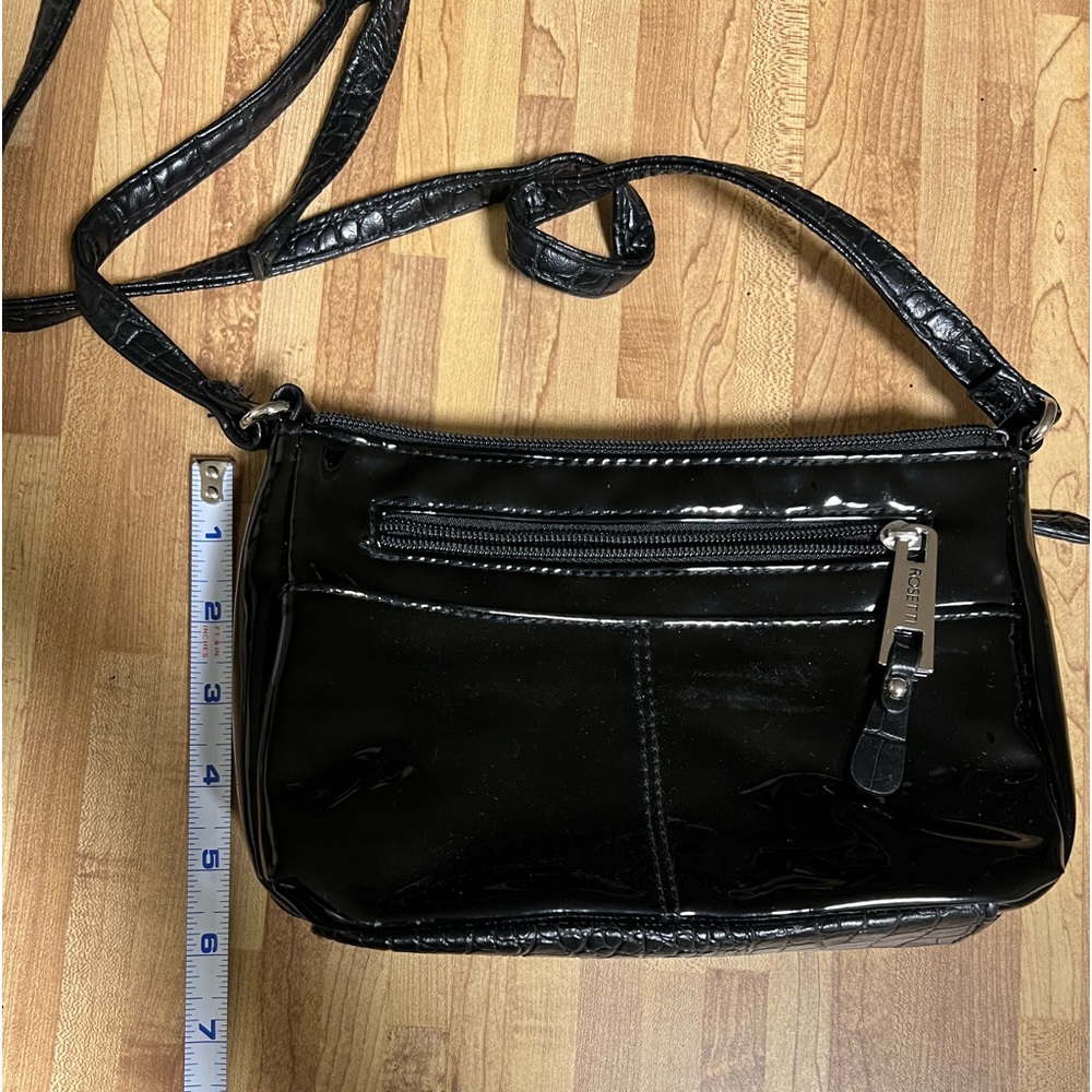 Rossetti black crossbody bag. Black